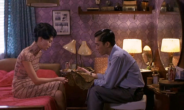 Maggie Cheung In the Mood for Love Cheongsam #14 showing full length